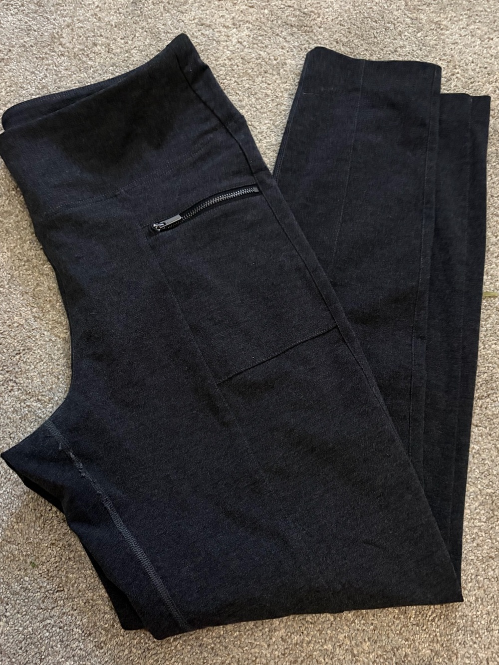 Charcoal Gray Banana Republic Skinny Stretch, high waisted pants - M